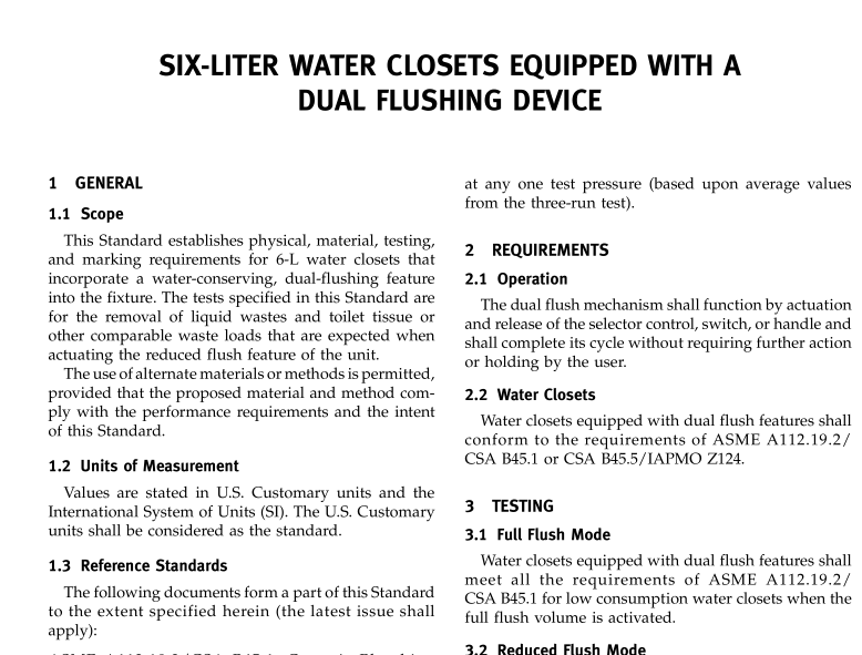 ASME A112.19 pdf download