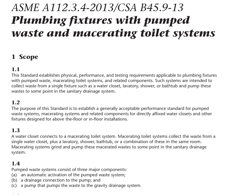 ASME A112.3.4 pdf download