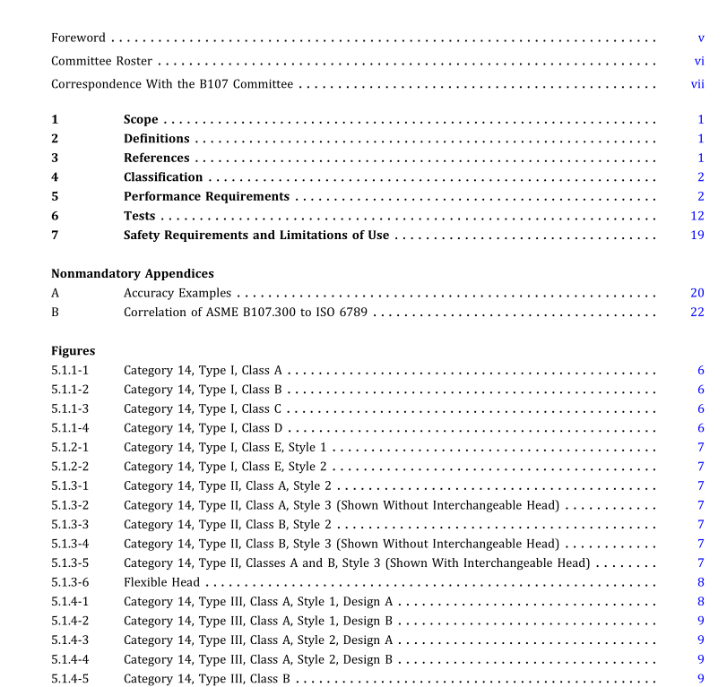 ASME B107.300 pdf download