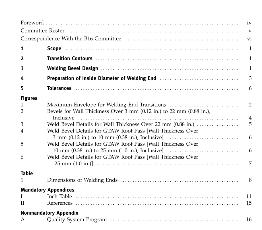 ASME B16.25 pdf download