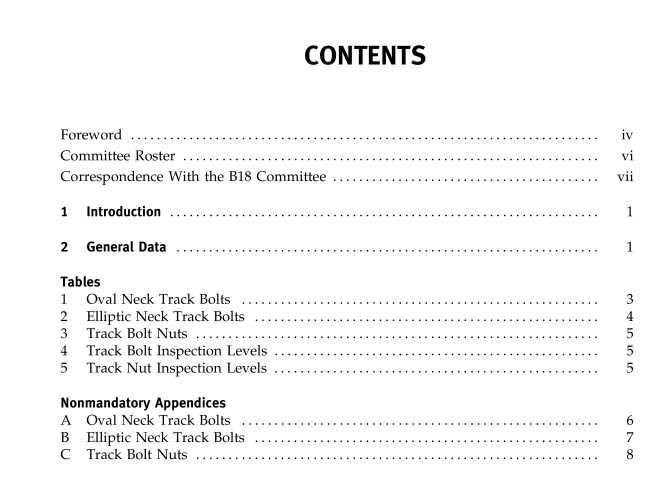 ASME B18.10 pdf download
