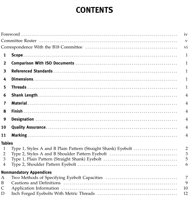 ASME B18.15 pdf download