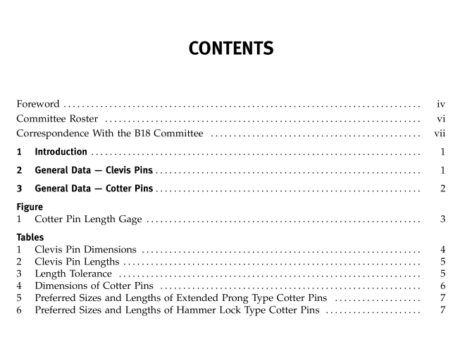 ASME B18.8.1 pdf download