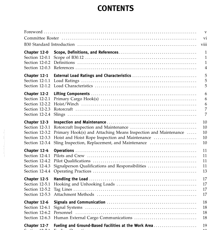 ASME B30.12 pdf download
