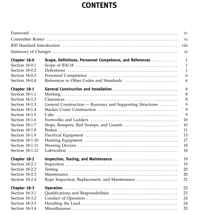 ASME B30.18 pdf download