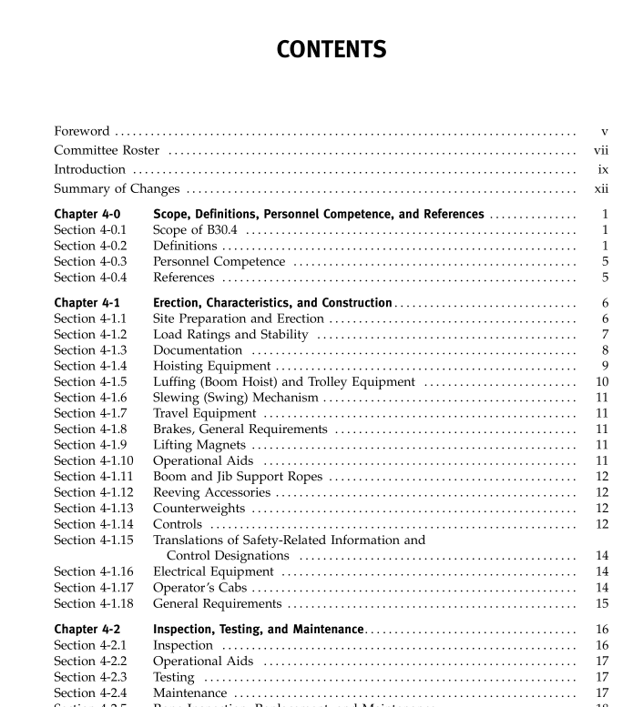 ASME B30.4 pdf download