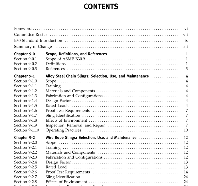 ASME B30.9 pdf download