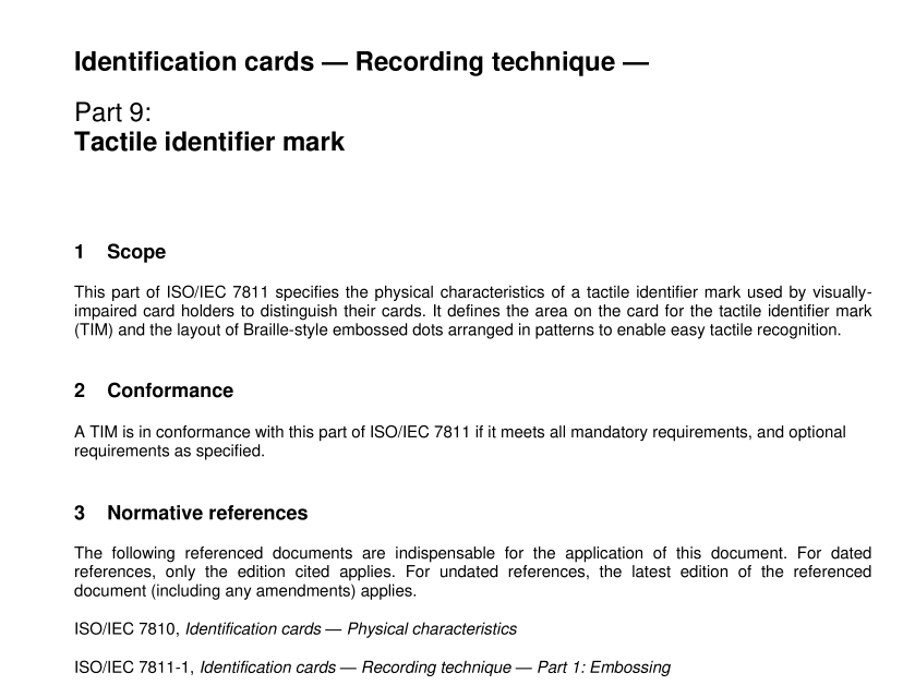 BS ISO-IEC 7811-9 pdf download