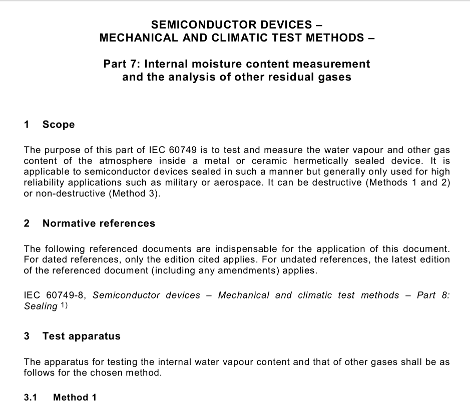 IEC 60749-7 pdf download