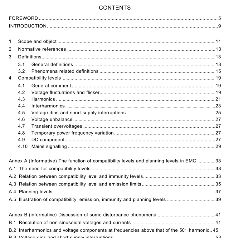 IEC 61000-2-2 pdf download