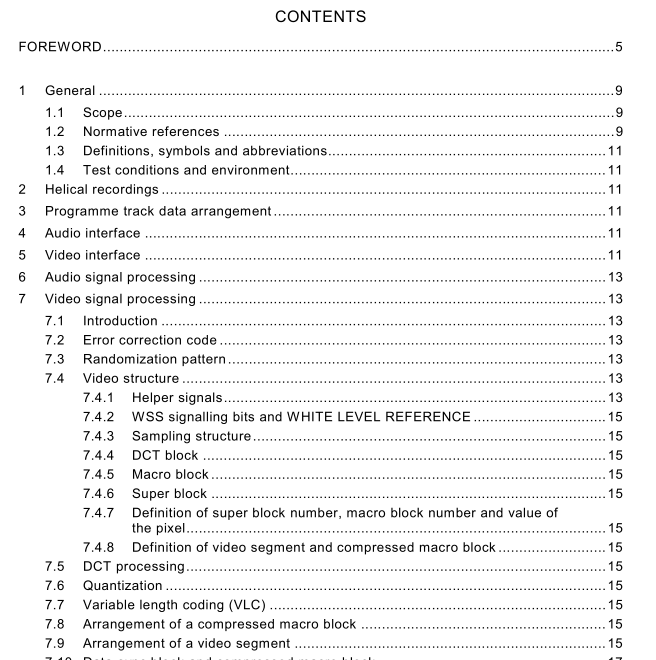 IEC 61834-8 pdf download