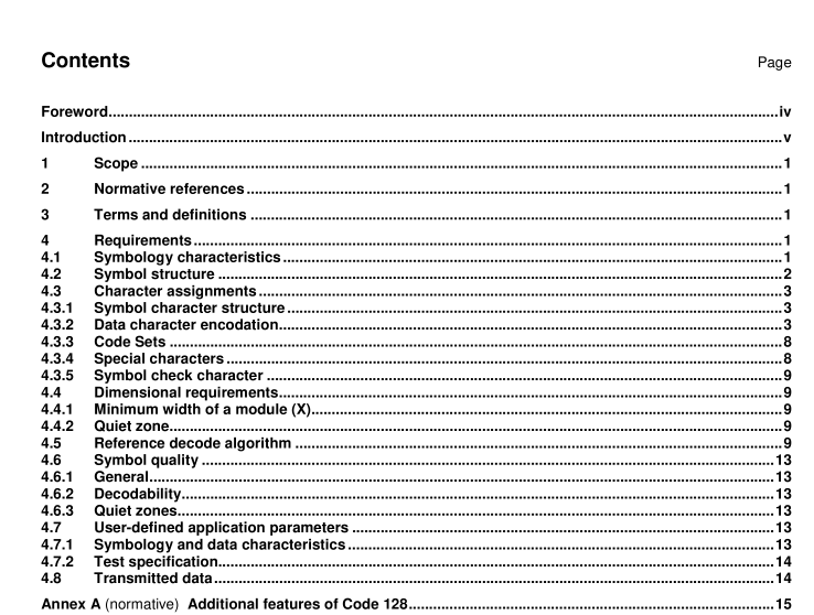ISO IEC 15417 pdf download