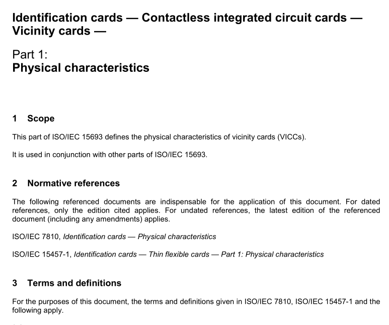 ISO IEC 15693-1 pdf download